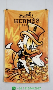 Hermes Throw Blankets